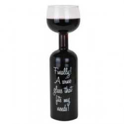 Ultimate Wine Bottle Glass